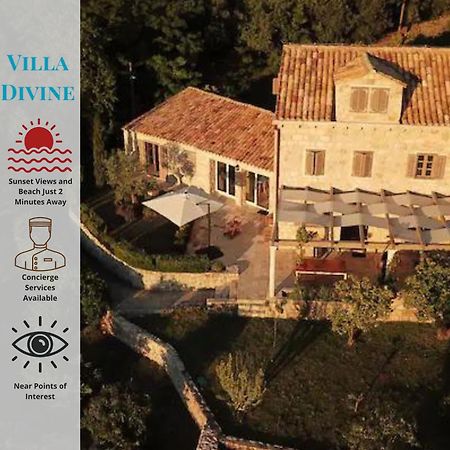 Charming Sea View "Villa Divine" - 2Min From The Sea Lopud Ngoại thất bức ảnh